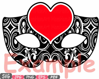 Props Valentine\'s Day Mask clipart Party Photo Booth heart Cupid Bow love.