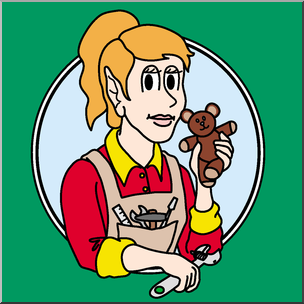 Toy Maker Clipart.