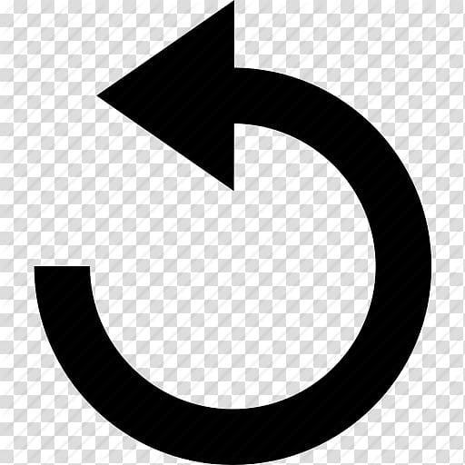 Black arrow logo, Computer Icons Reboot Reset, Icon Symbol.