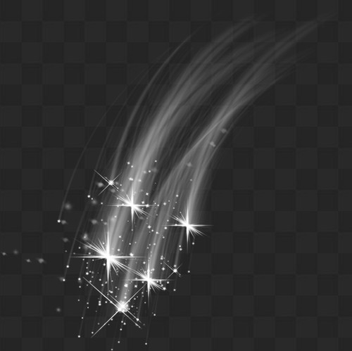 Light effects, stars and smoke, 222 PNG images.