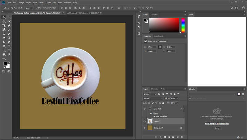 How to Make A Logo in Photoshop or without PS.