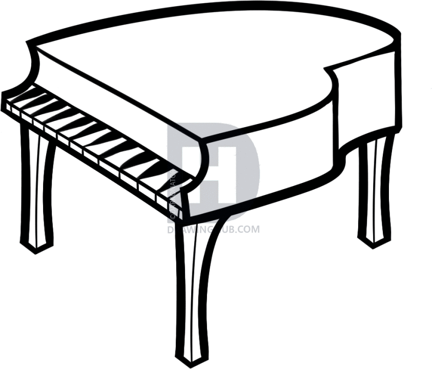 Clipart piano simple, Clipart piano simple Transparent FREE.
