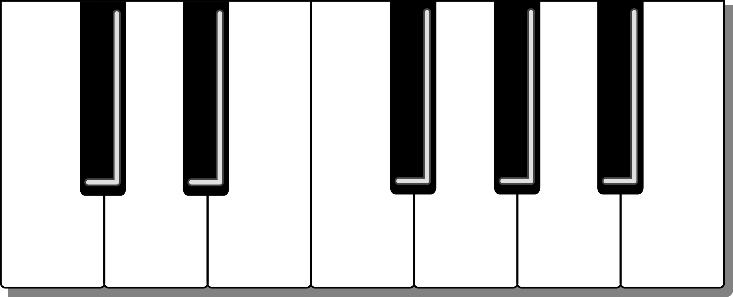 Free Printable Piano Keyboard Printable Templates