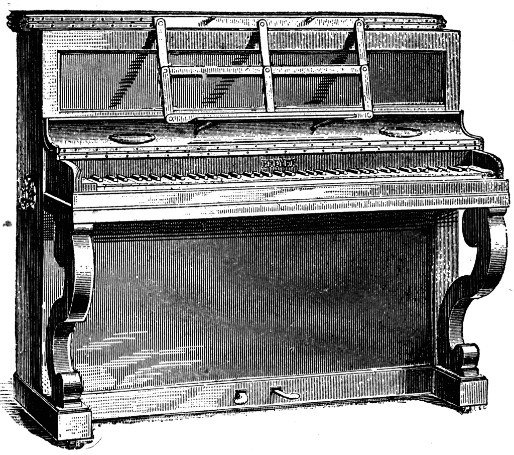 Upright Piano.