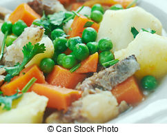 Pictures of hearty beef stew.
