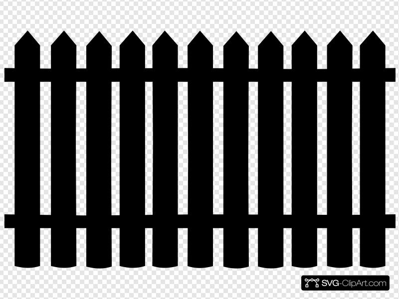 Fence Clip art, Icon and SVG.