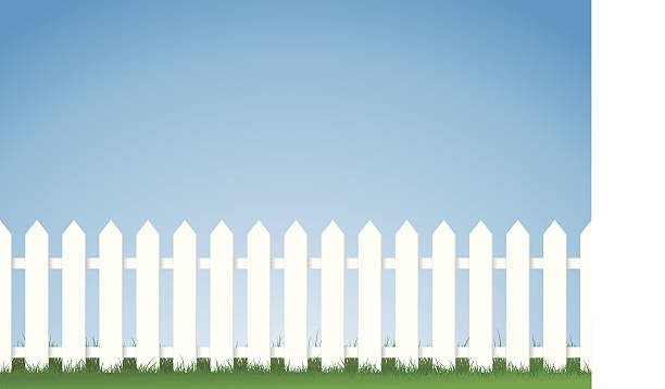 Picket Fence Clip Art, Vector Images & Illustrations.