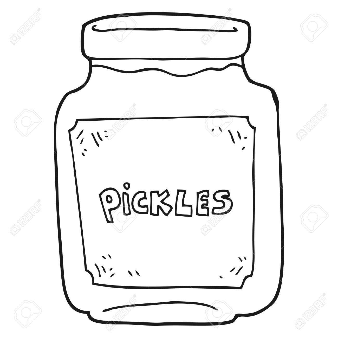 629 Pickle free clipart.