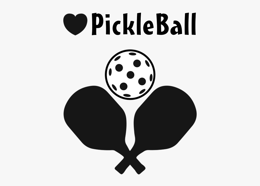 Pickle Ball Black And White Clip Art , Free Transparent.