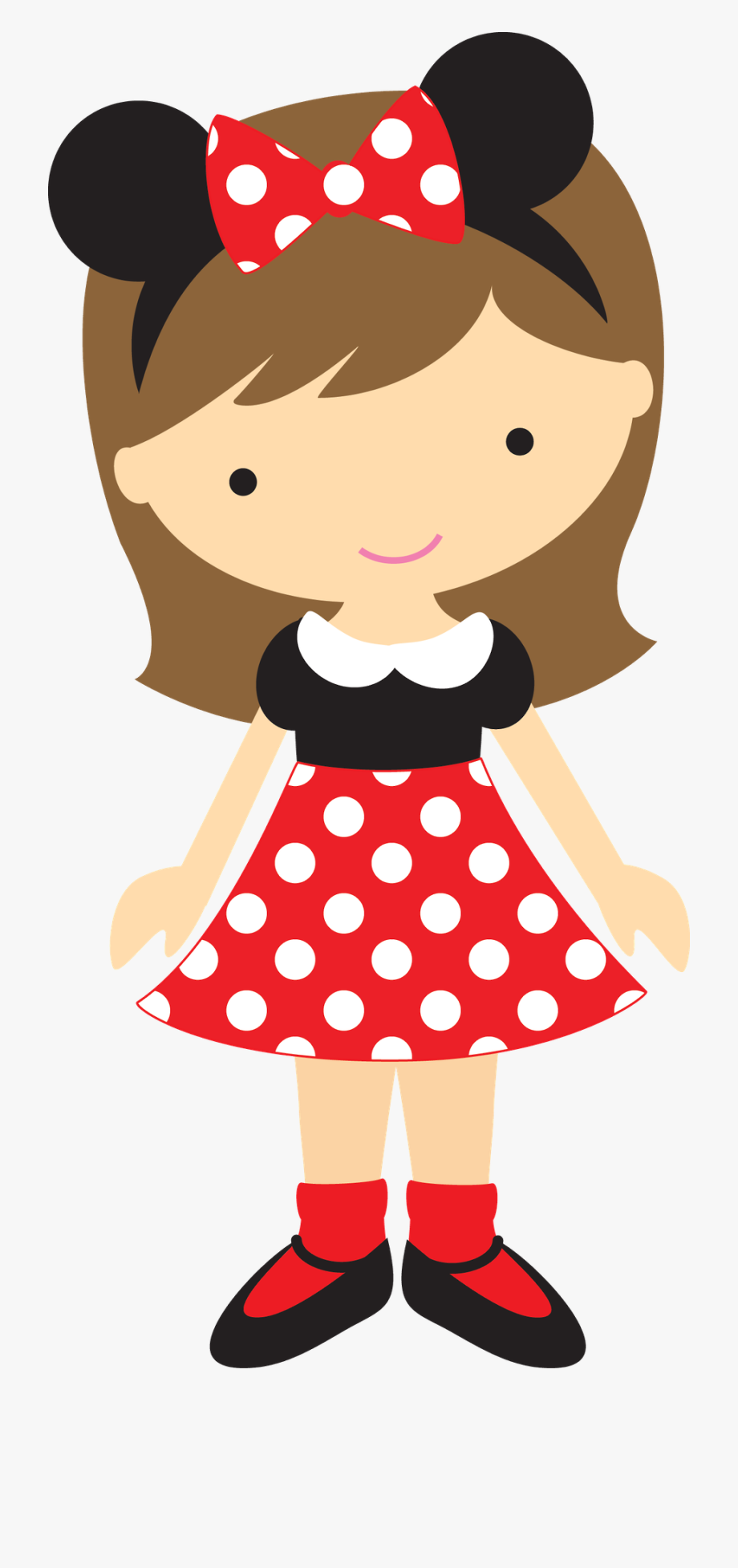 Costume Clipart Ladybug Girl.