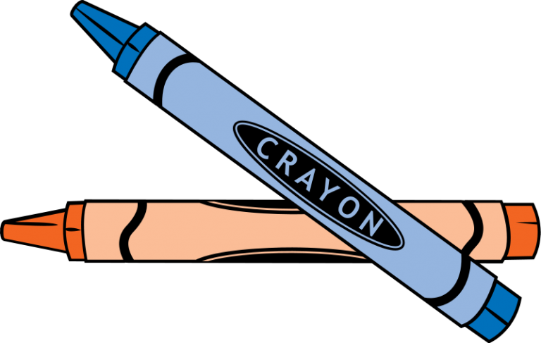 Crayons clipart two, Crayons two Transparent FREE for.
