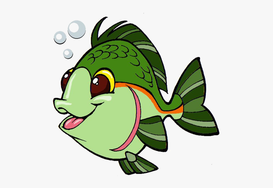Fish Clipart Character.