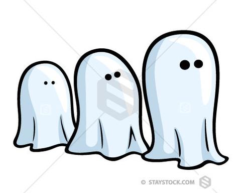 Ghosts Clipart.