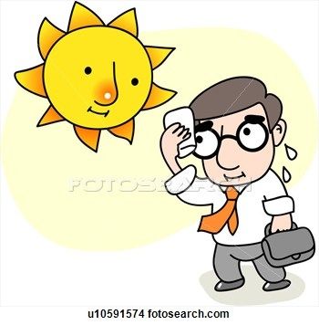 345 Hot Weather free clipart.