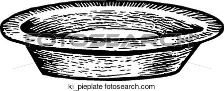 Pie Plate Logo Clipart.