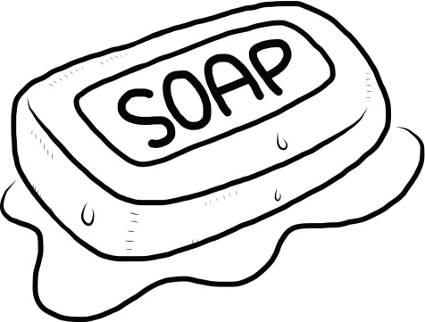 Clipart bar of soap.