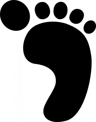 Foot Clipart Image.