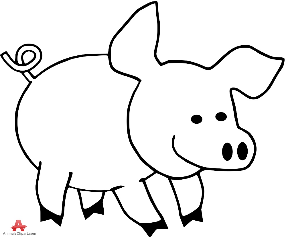 pig outline clipart 10 free Cliparts | Download images on Clipground 2022