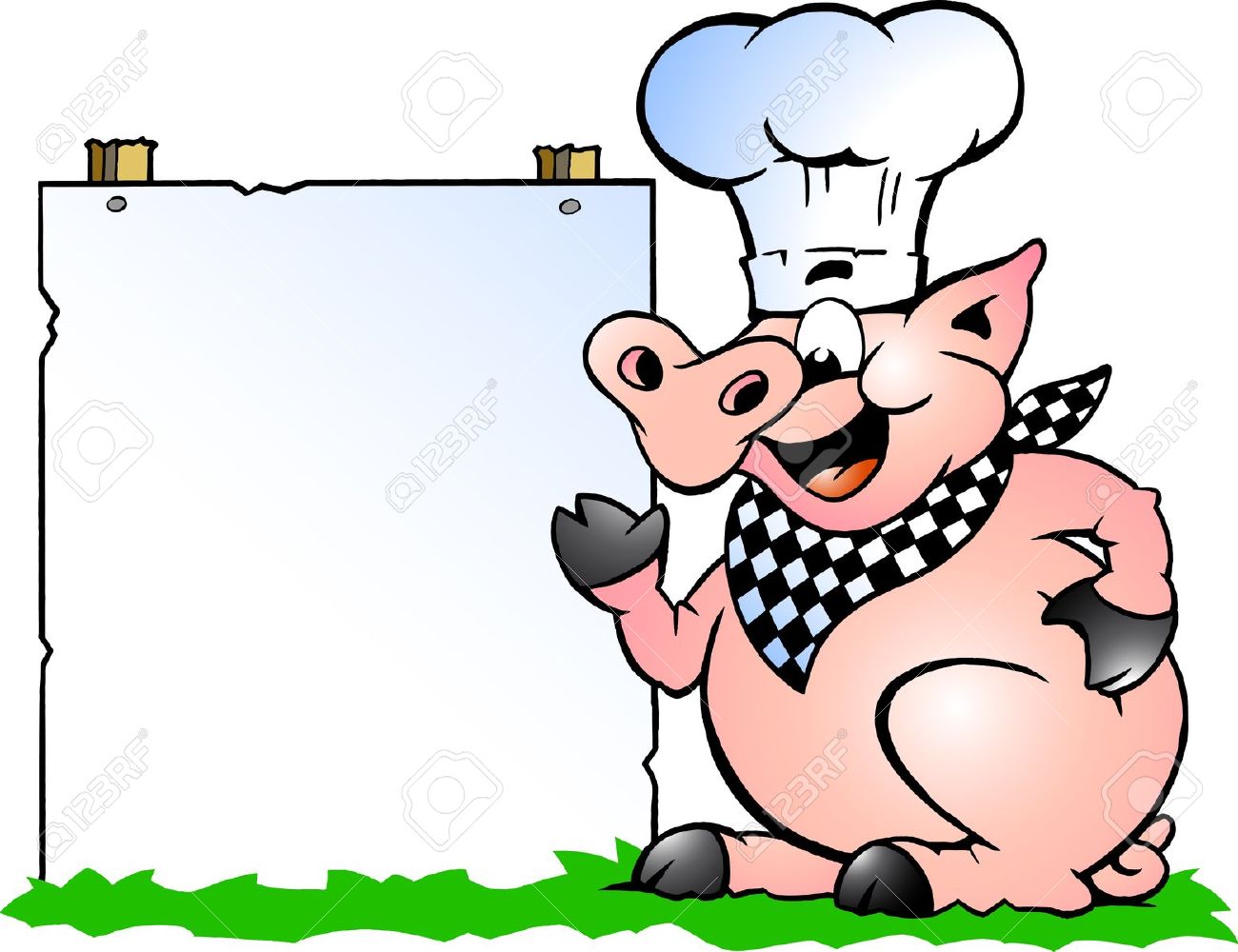 Pig Roast Clip Art.