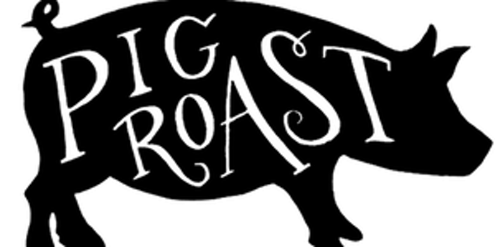 Pig Roast Clipart.