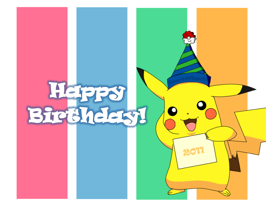 pikachu birthday clipart 10 free Cliparts | Download images on ...