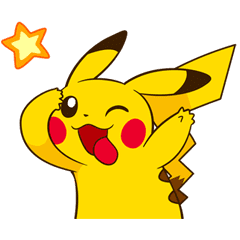 Pikachu\'s Lively Voiced Stickers ♪.