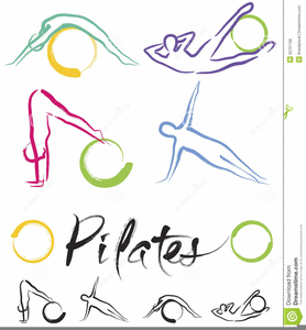 Pilates Clipart Graphics.