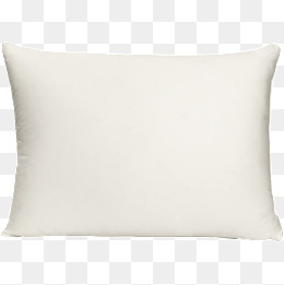 Pillow, White, Pillow, Household Items P #34497.