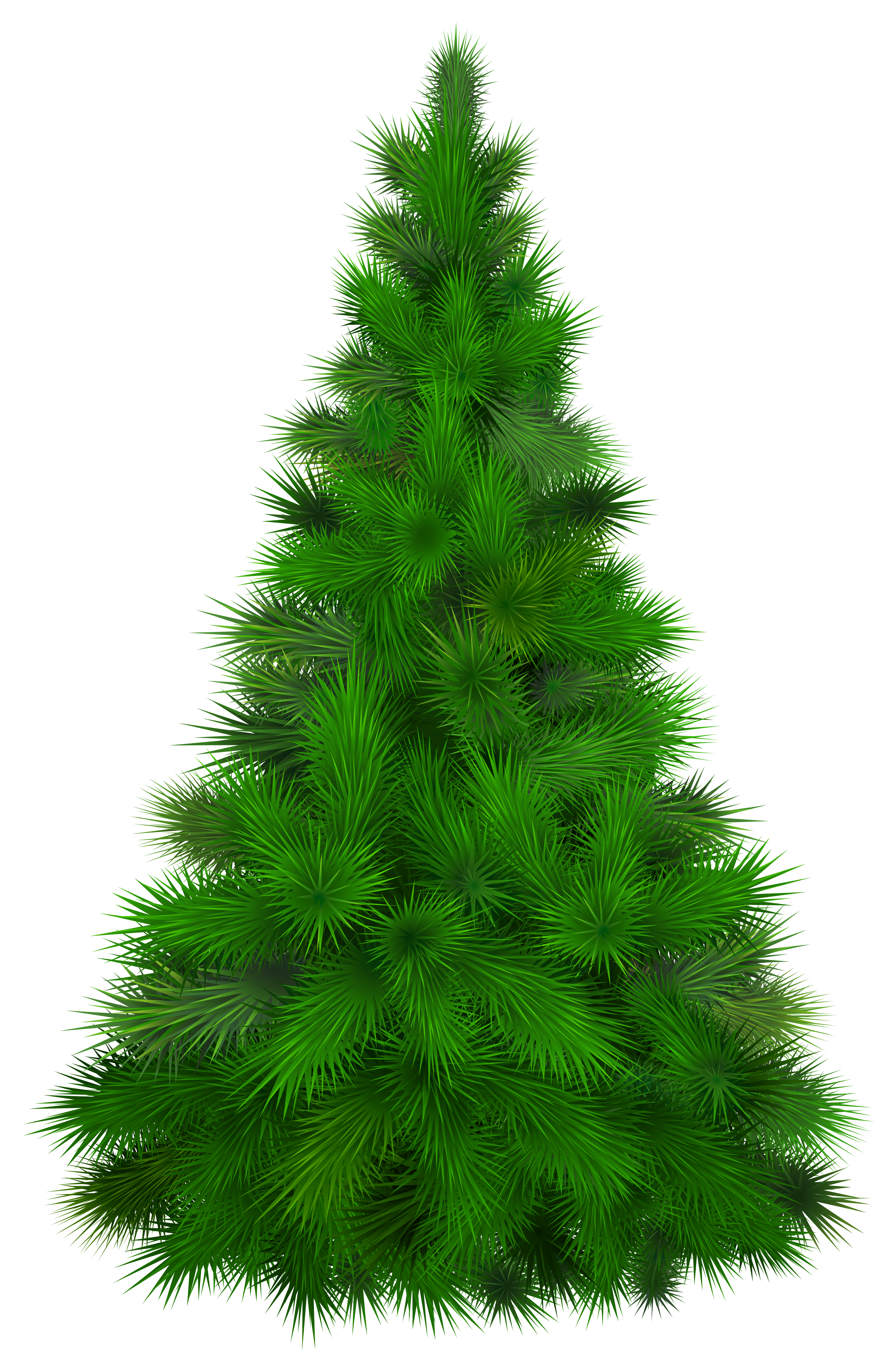 Green Pine Tree PNG Clip Art.