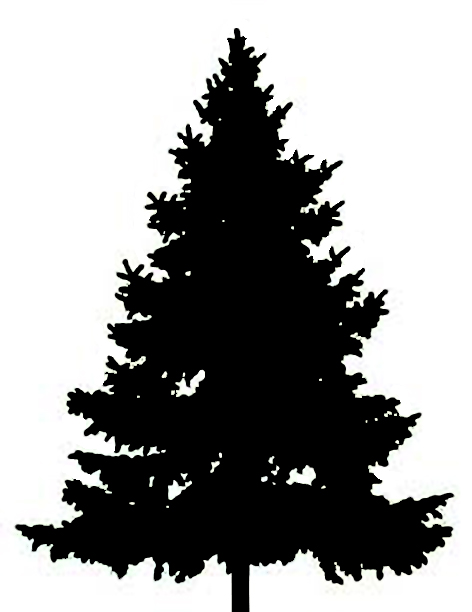 Free Pine Trees Silhouette, Download Free Clip Art, Free.