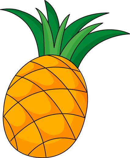 Pineapple clip art free clipart images 2.