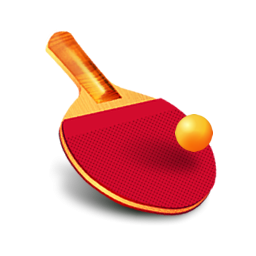 Ping Pong Paddles Clipart.