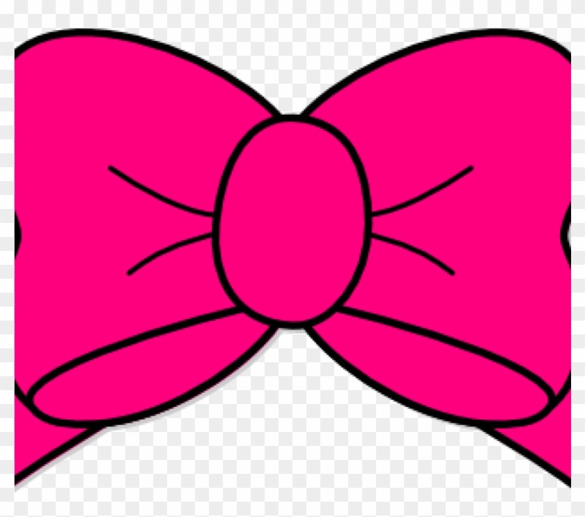 Pink Bow Clipart Hot Pink Bow Clip Art At Clker Vector.