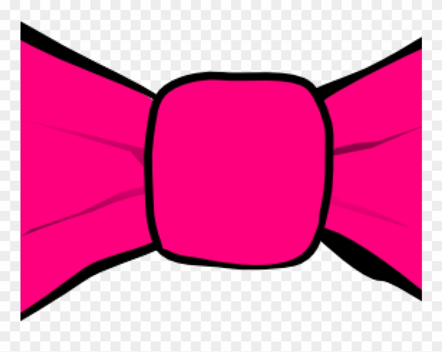 Pink Bow Clipart Hot Pink Bow Clip Art At Clker Vector.