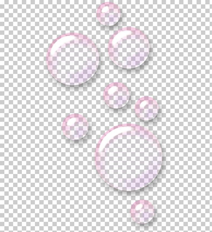 Pink Foam Pattern, Pink Bubble, bubbles illustration PNG.