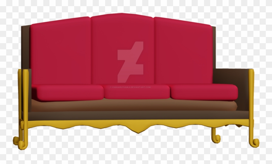 Couch Clipart Pink Couch.