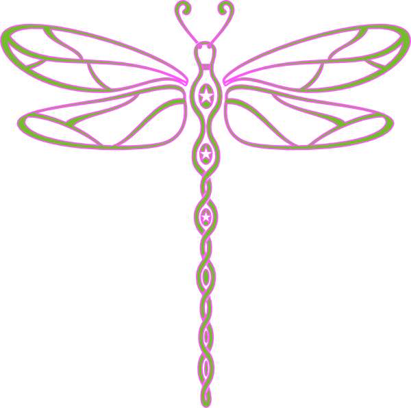 free dragonfly clip art.