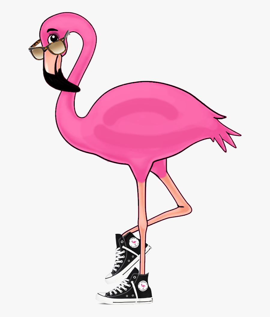 Surf Flamingo Clipart , Png Download.