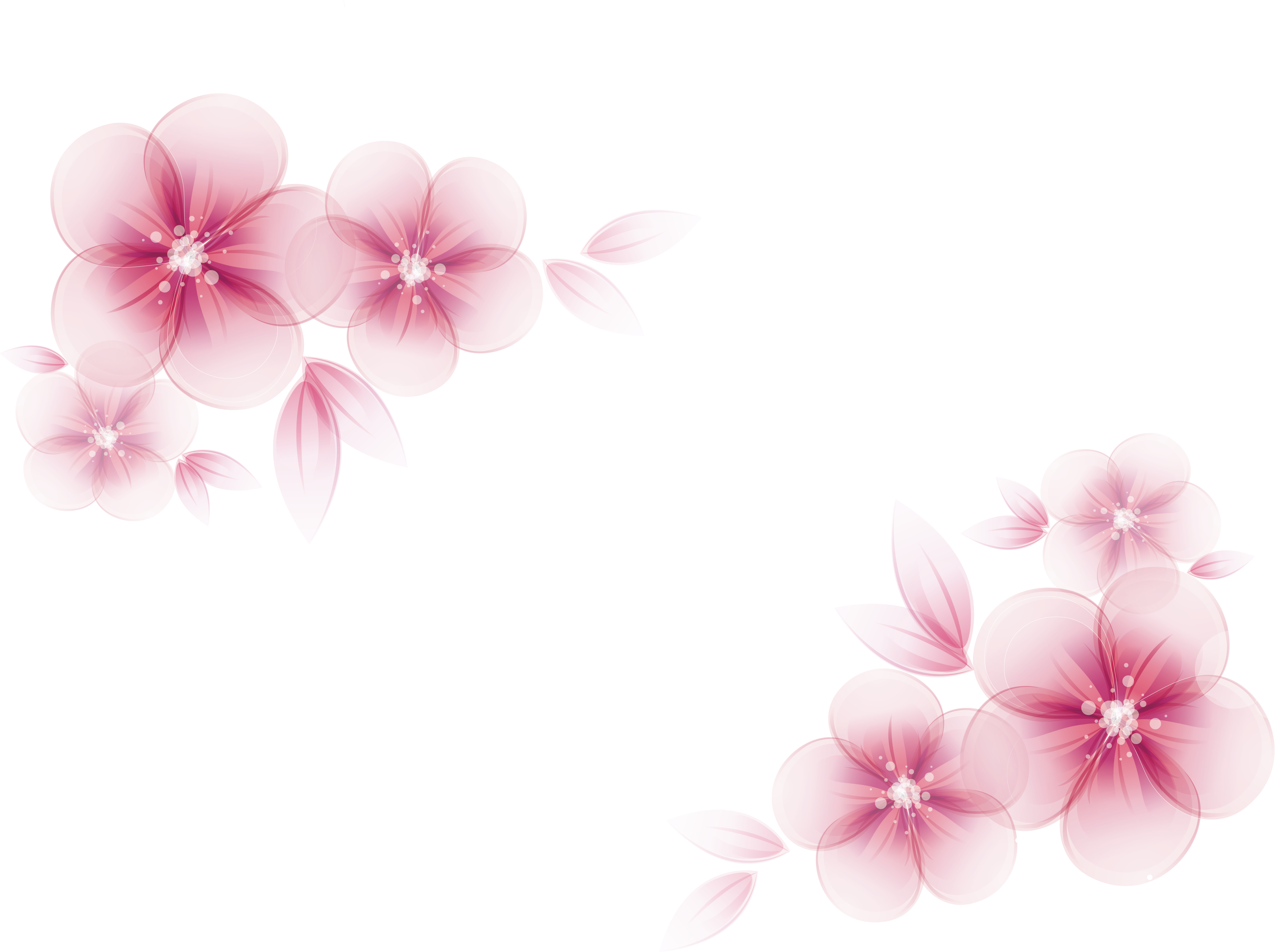 Pink Flower Vector Clipart Free Cliparts Download Images On