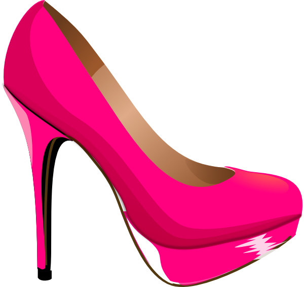 Pink Shoes Clipart.