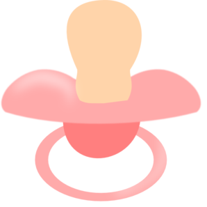 Download Free png Pink Pacifier Clip Art.