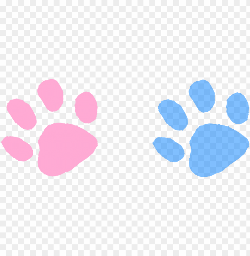 ink clipart paw print.