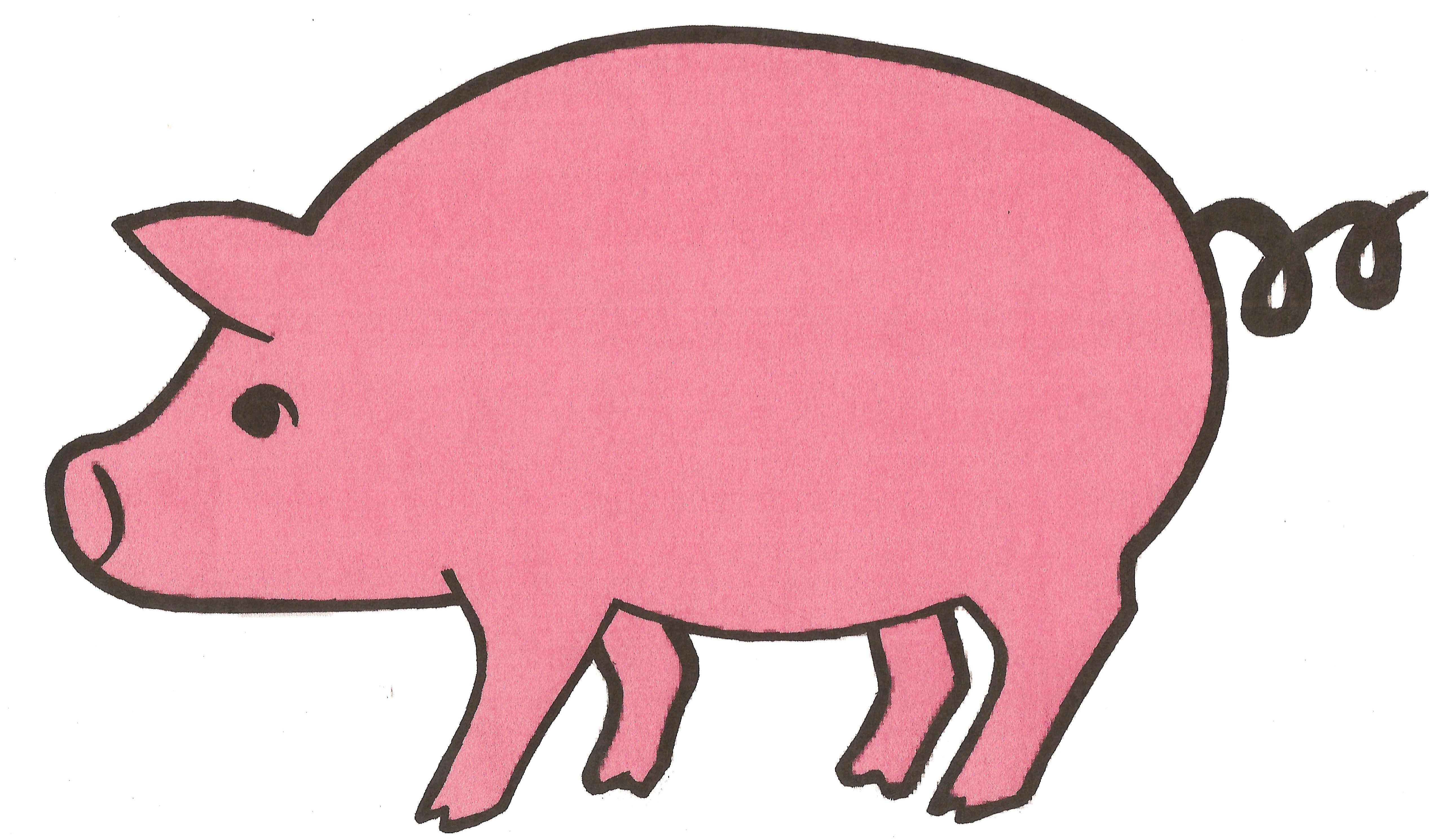 Free Pink Pig, Download Free Clip Art, Free Clip Art on.