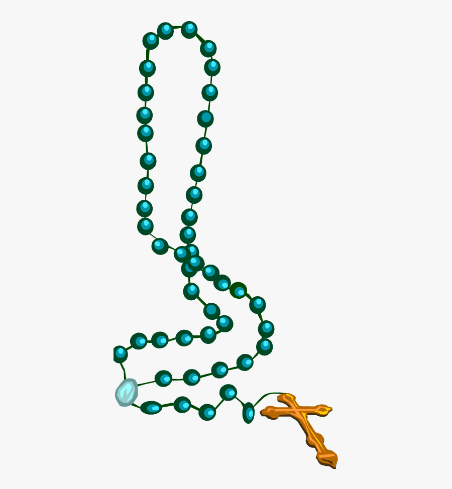 Pink Rosary Png File , Free Transparent Clipart.
