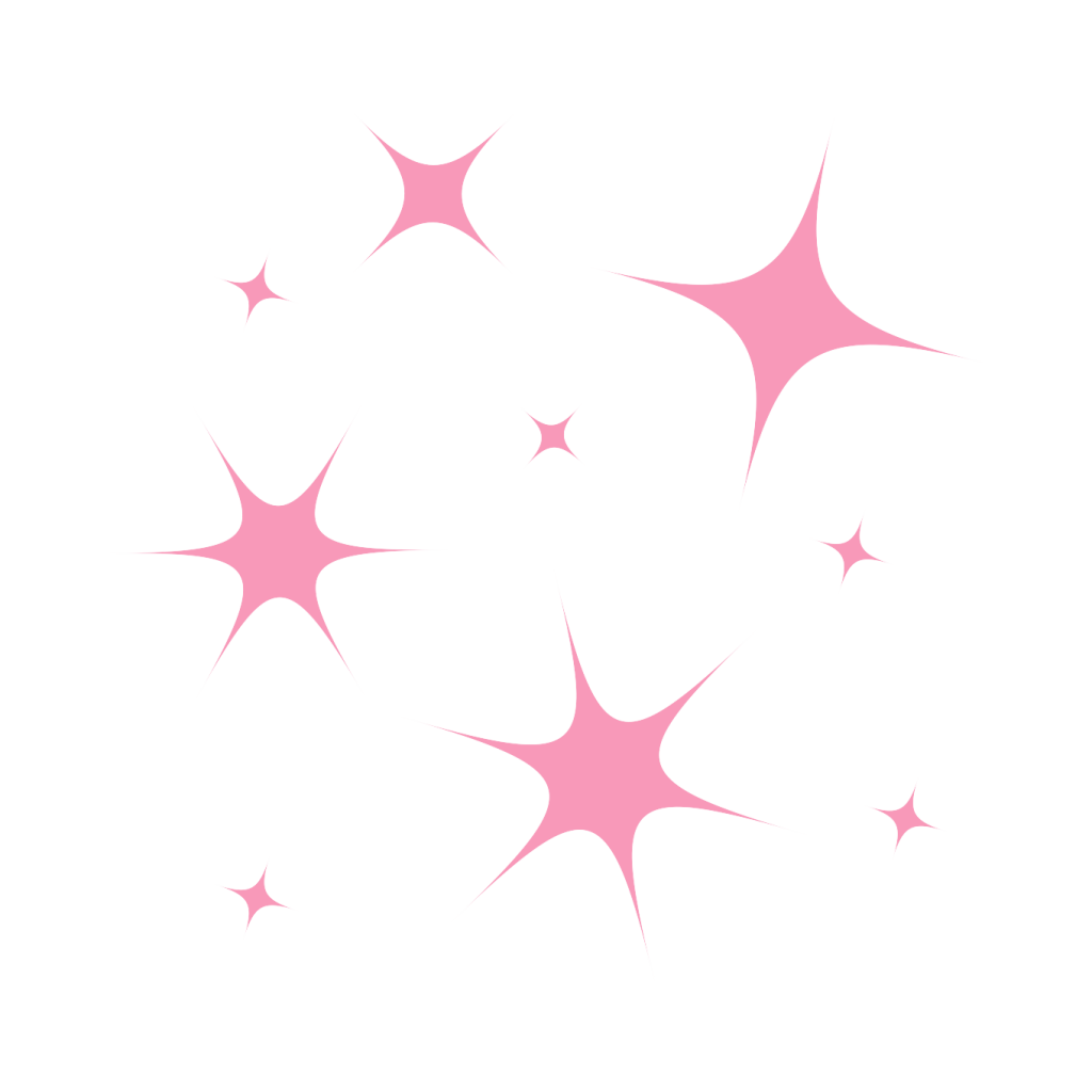Pink Sparkles Emoji Icon Illustration Stars Stock Vector (Royalty