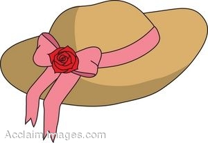 clipart ladies hat flowers 20 free Cliparts | Download images on ...