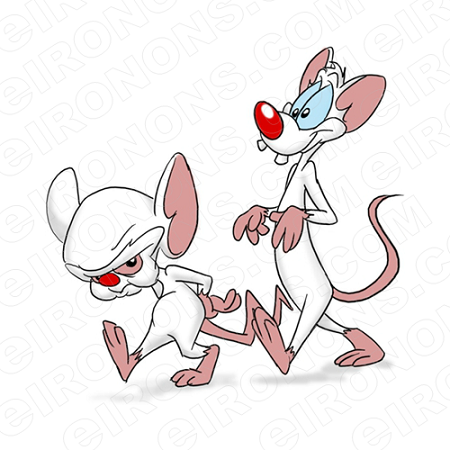 PINKY AND THE BRAIN WALKING CHARACTER T.