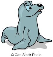 Pinniped mammal Clipart Vector and Illustration. 64 Pinniped.