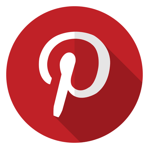 Pinterest icon logo.