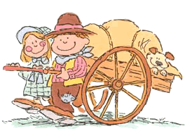Pioneer clipart images.